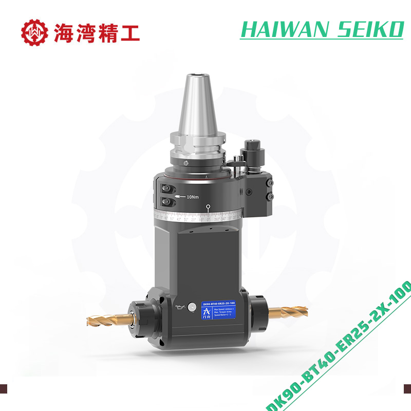 DK90-BT40-ER25-2X-100 One shaft Angle head