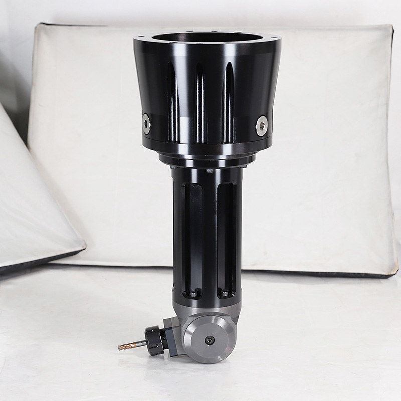 Flange-mounted universal angle head, model DK90-BT40-YW16-250