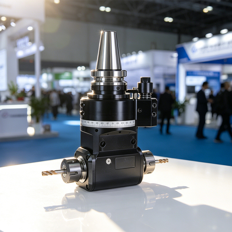 DK90-BT40-ER25-2X-60 monolithic shaft Angle head