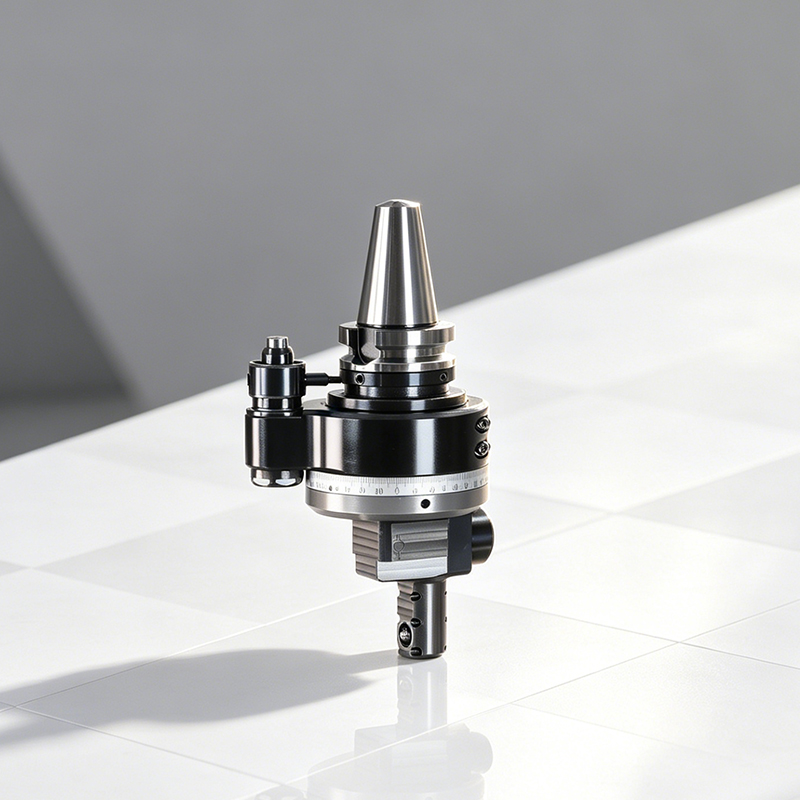 DK90-BT40-D28-F10 Custom Right Angle Head for Deep Machining in Narrow Cavities